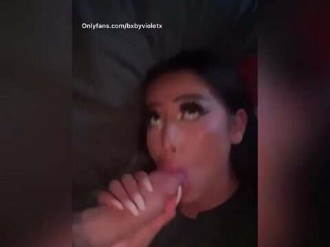 Babyviol3t Blowjob Huge Cock Sex tape leak